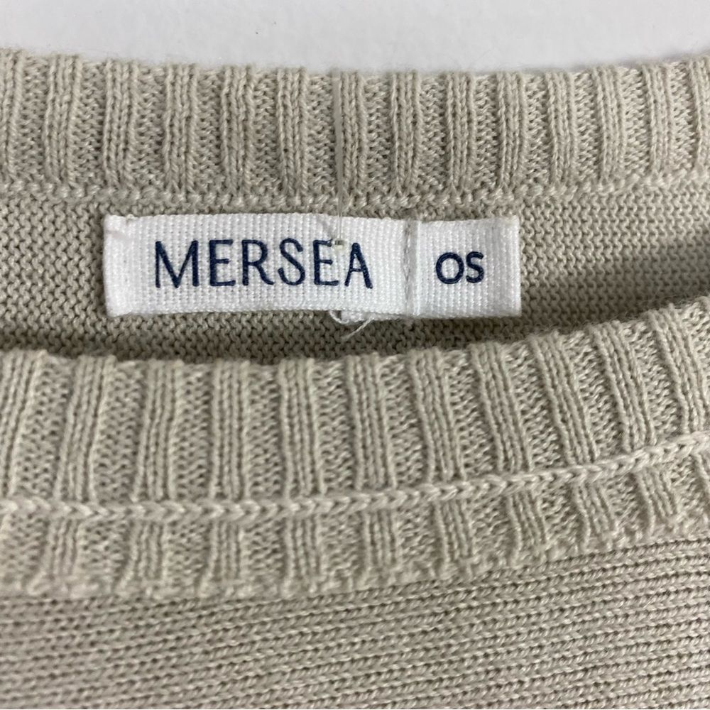 Mersea Catalina sweater in sand One size - Picture 11 of 12